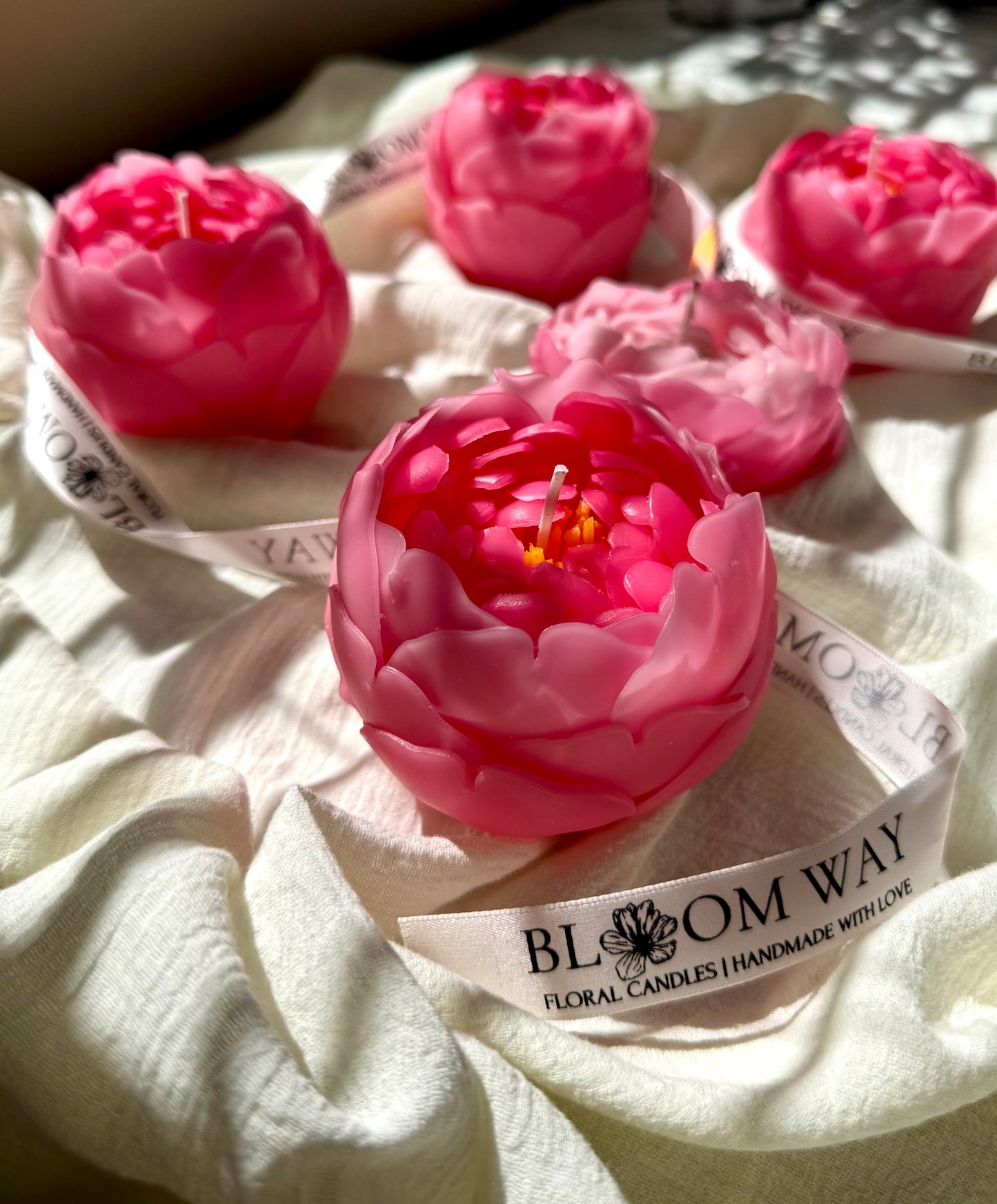 Deep Rose Peony (Gift Wrapped)